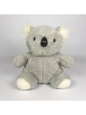 Vintage Playful Pals Gray Koala Plush Stuffed Animal 10" Tall For Mervyn's
